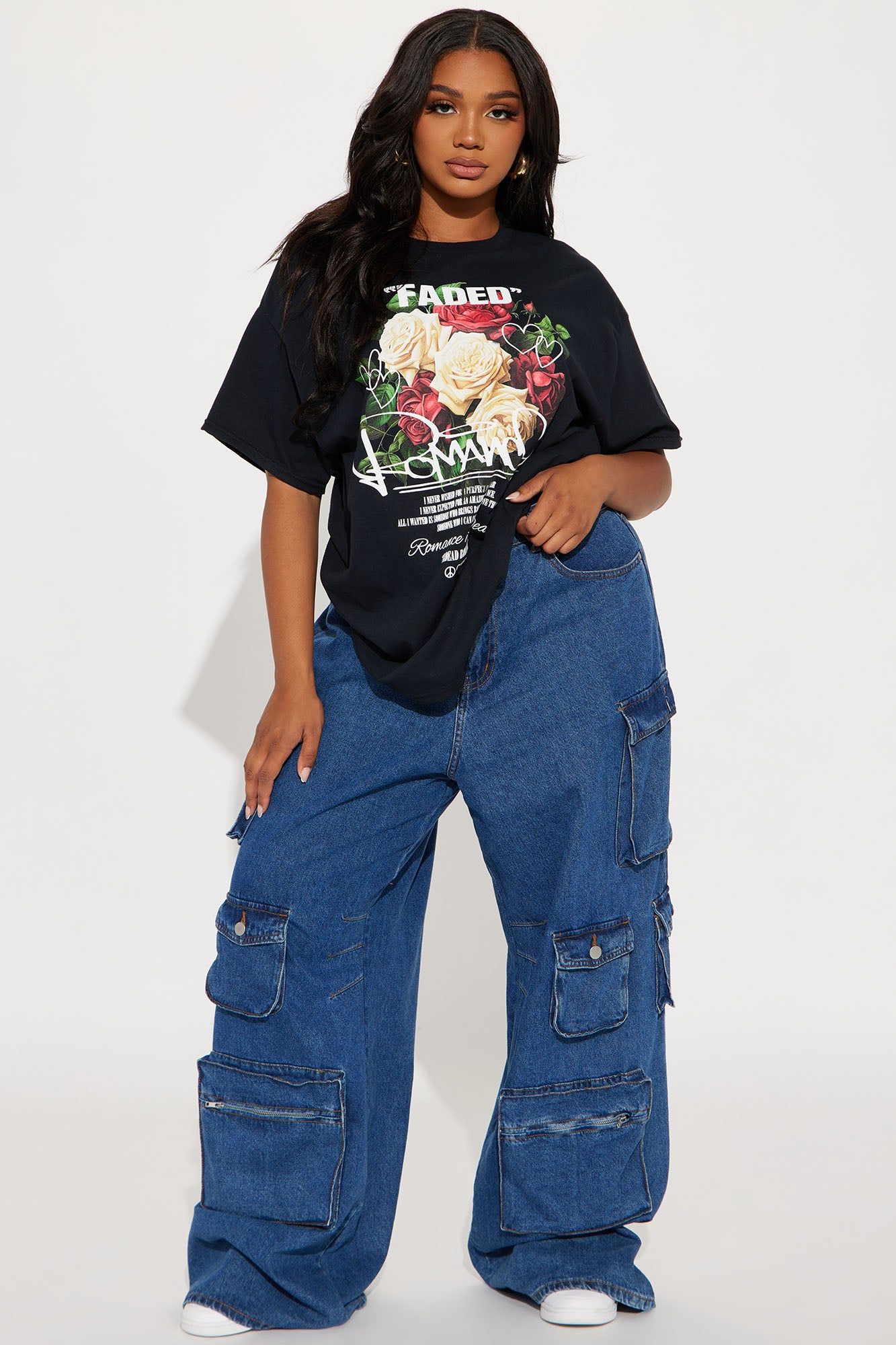 Faded Romance Graphic Tee - Black sold by Fashion Nova product image thumbnail 5