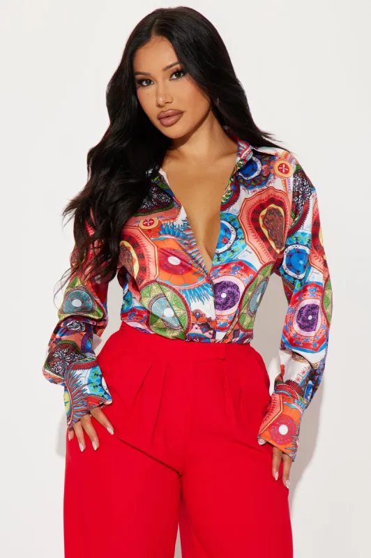 Never Ending Shirt - Multi Color sold by Fashion Nova