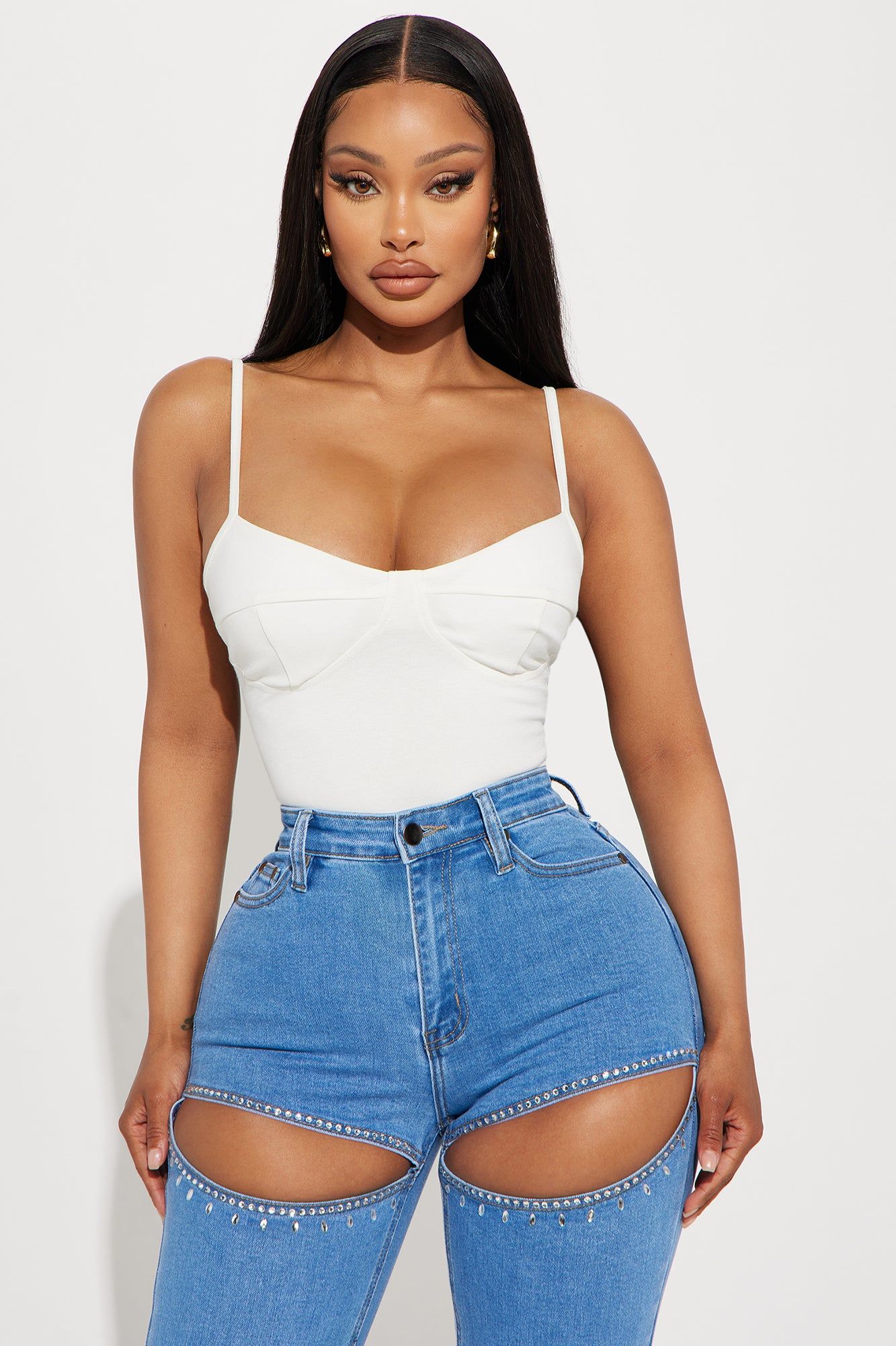 Camille Bodysuit - Ivory sold by Fashion Nova product image thumbnail 3
