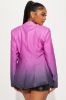 Eliza Ombre Blazer - Fuchsia sold by Fashion Nova