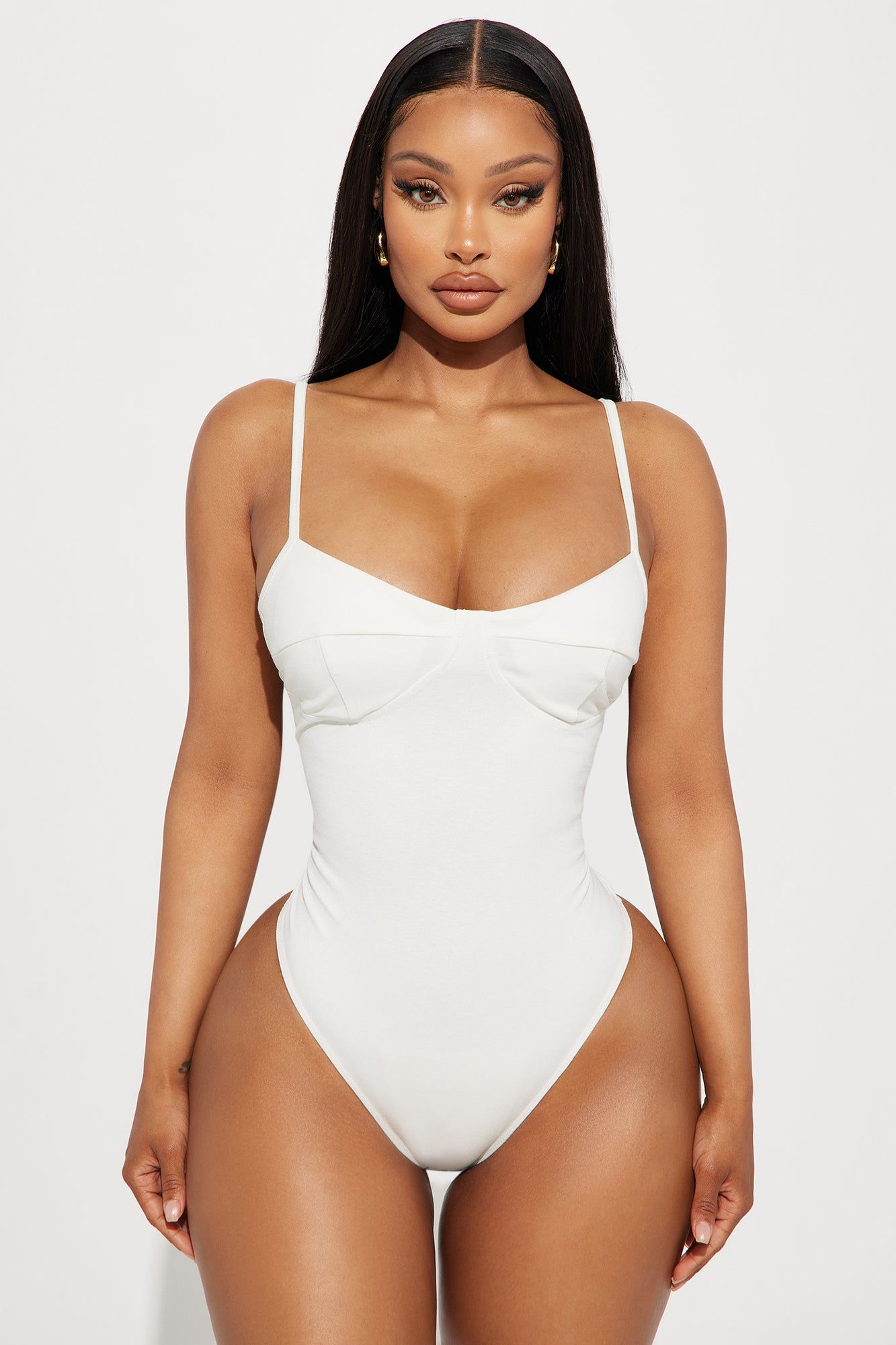 Camille Bodysuit - Ivory sold by Fashion Nova