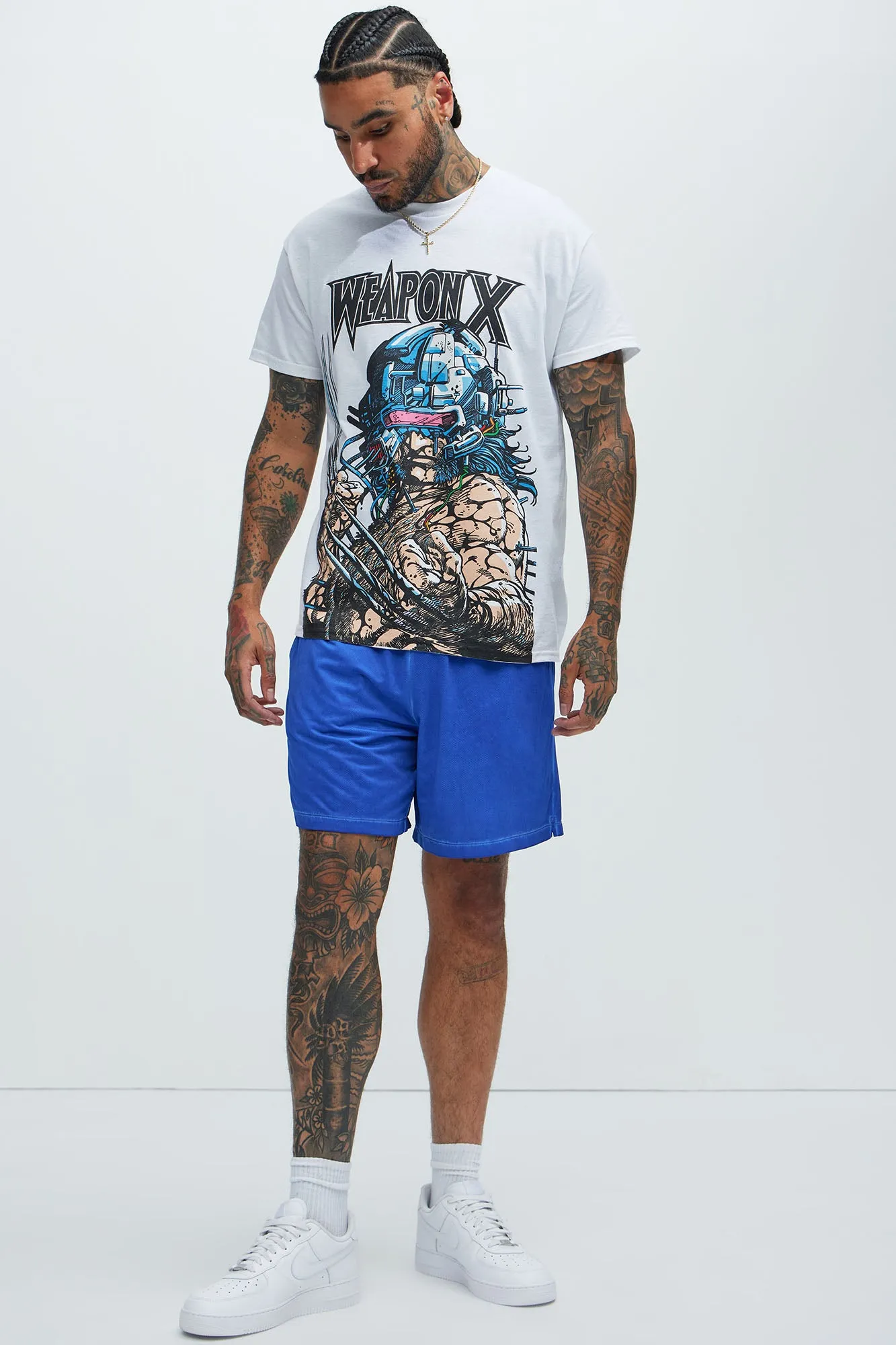 X Men Wolverine Weapon X Short Sleeve Tee - White sold by Fashion Nova product image thumbnail 3