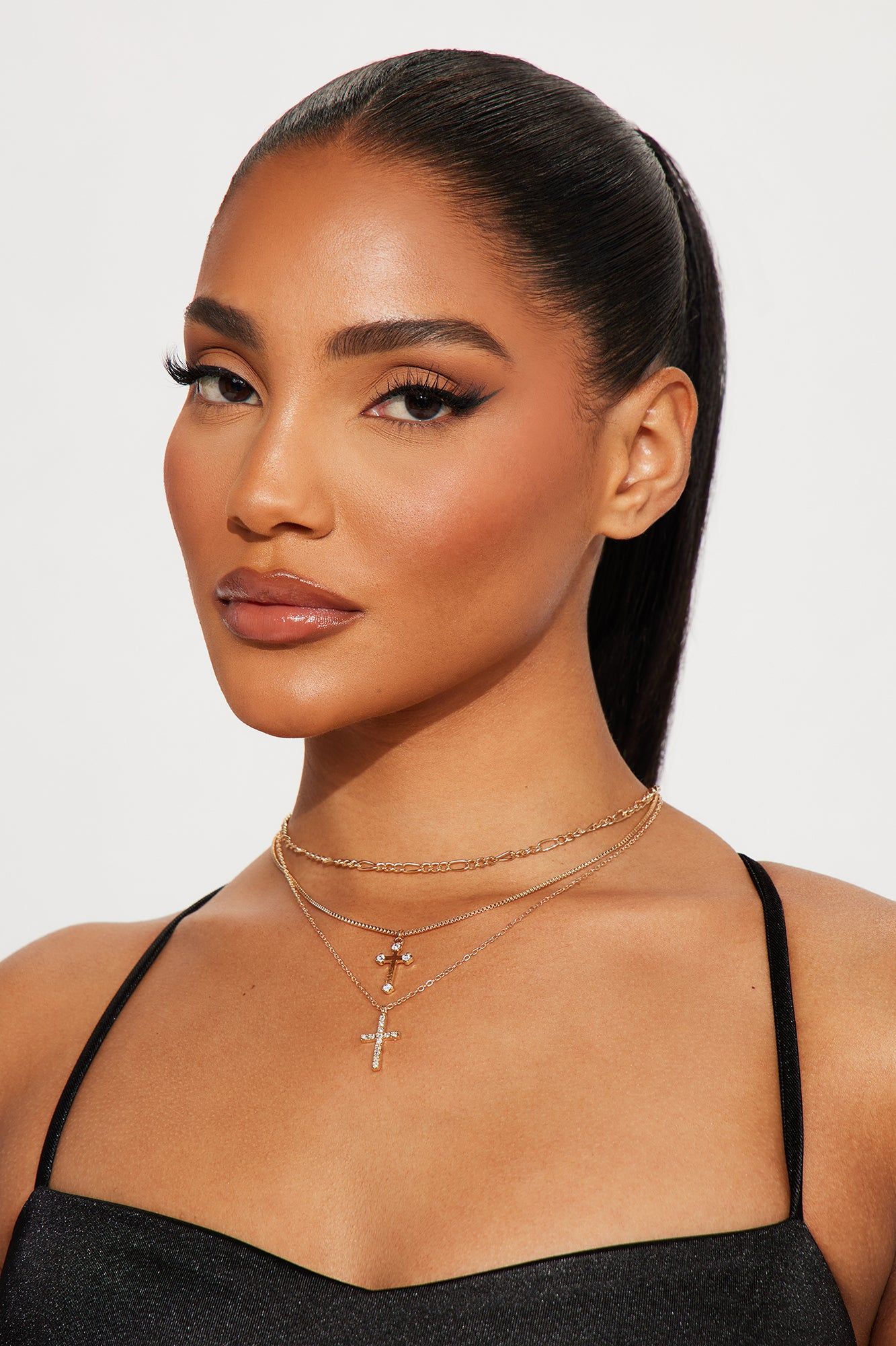 Trust In Divine Timing Layered Necklace - Gold sold by Fashion Nova product image thumbnail 2