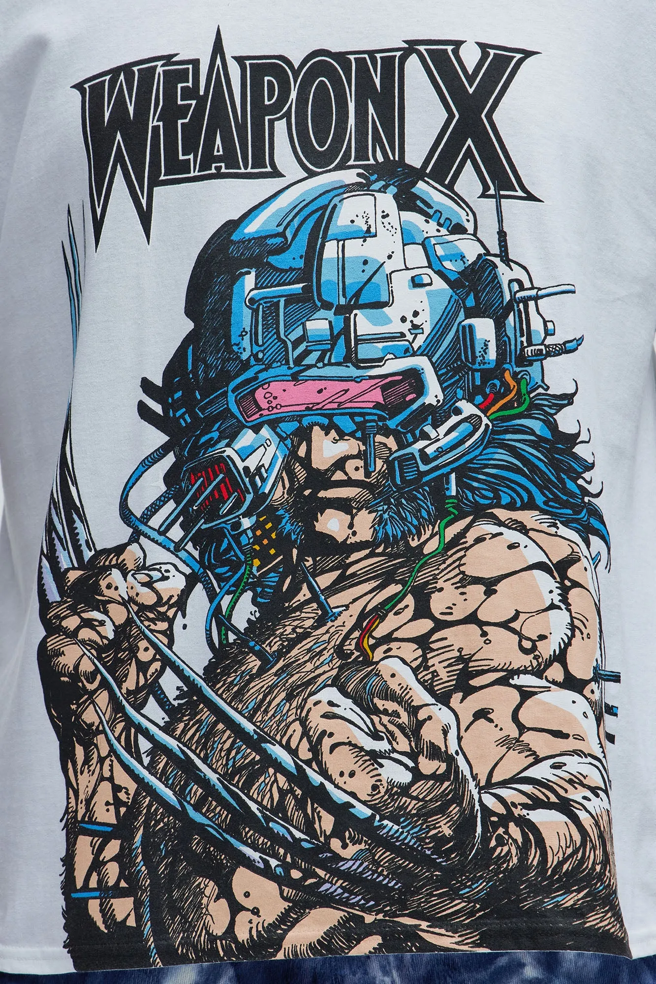X Men Wolverine Weapon X Short Sleeve Tee - White sold by Fashion Nova product image thumbnail 5
