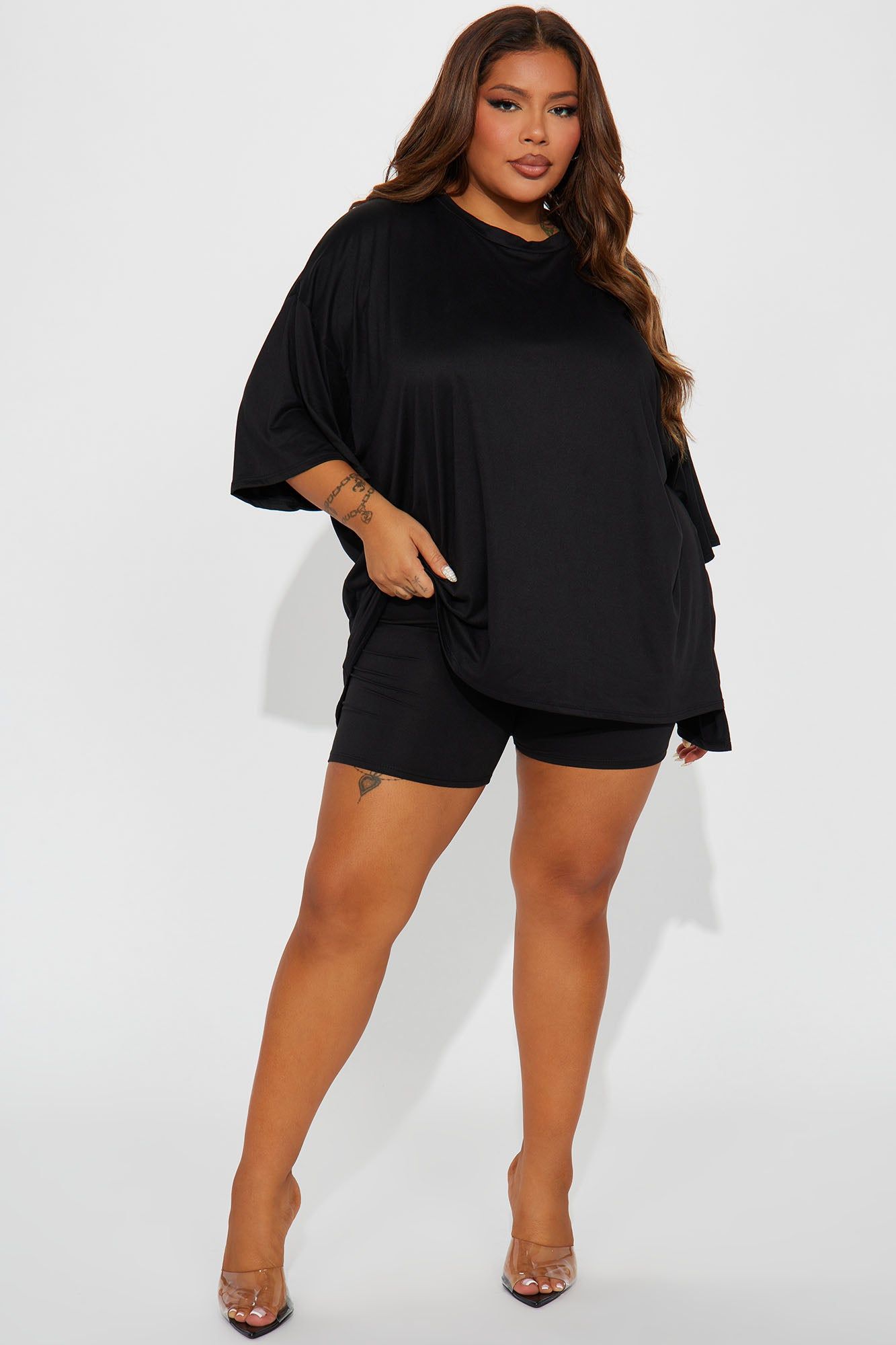 Casual Life Short Set - Black sold by Fashion Nova product image thumbnail 4