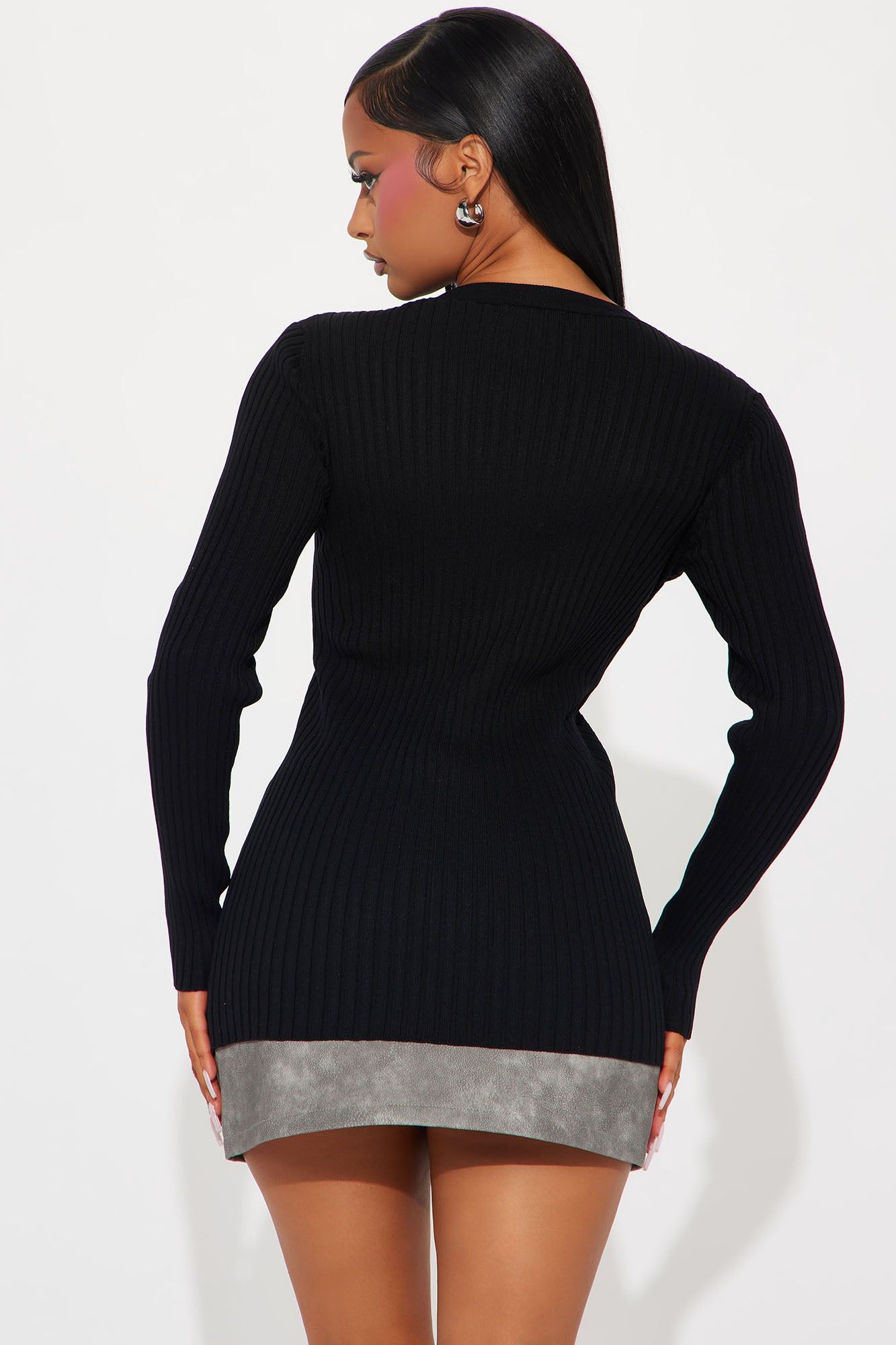 Haylie Cardigan - Black sold by Fashion Nova product image thumbnail 4