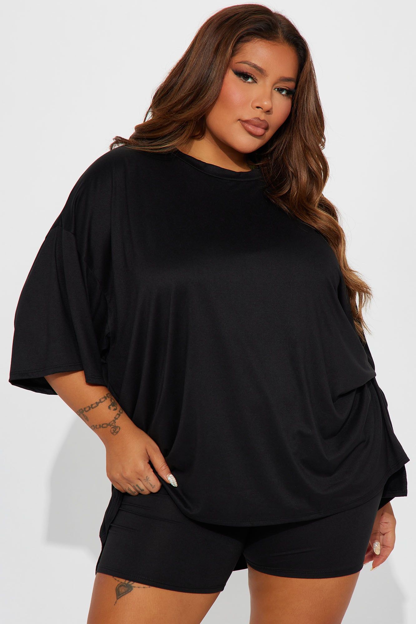 Casual Life Short Set - Black sold by Fashion Nova product image thumbnail 5