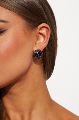 Enchanted Dreams Earrings - Purple sold by Fashion Nova
