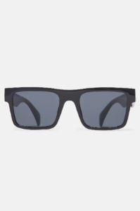 On The Contrary Sunglasses - Black/Smoke sold by Fashion Nova