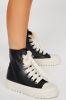 Letting Go High Cut Sneakers - Black sold by Fashion Nova