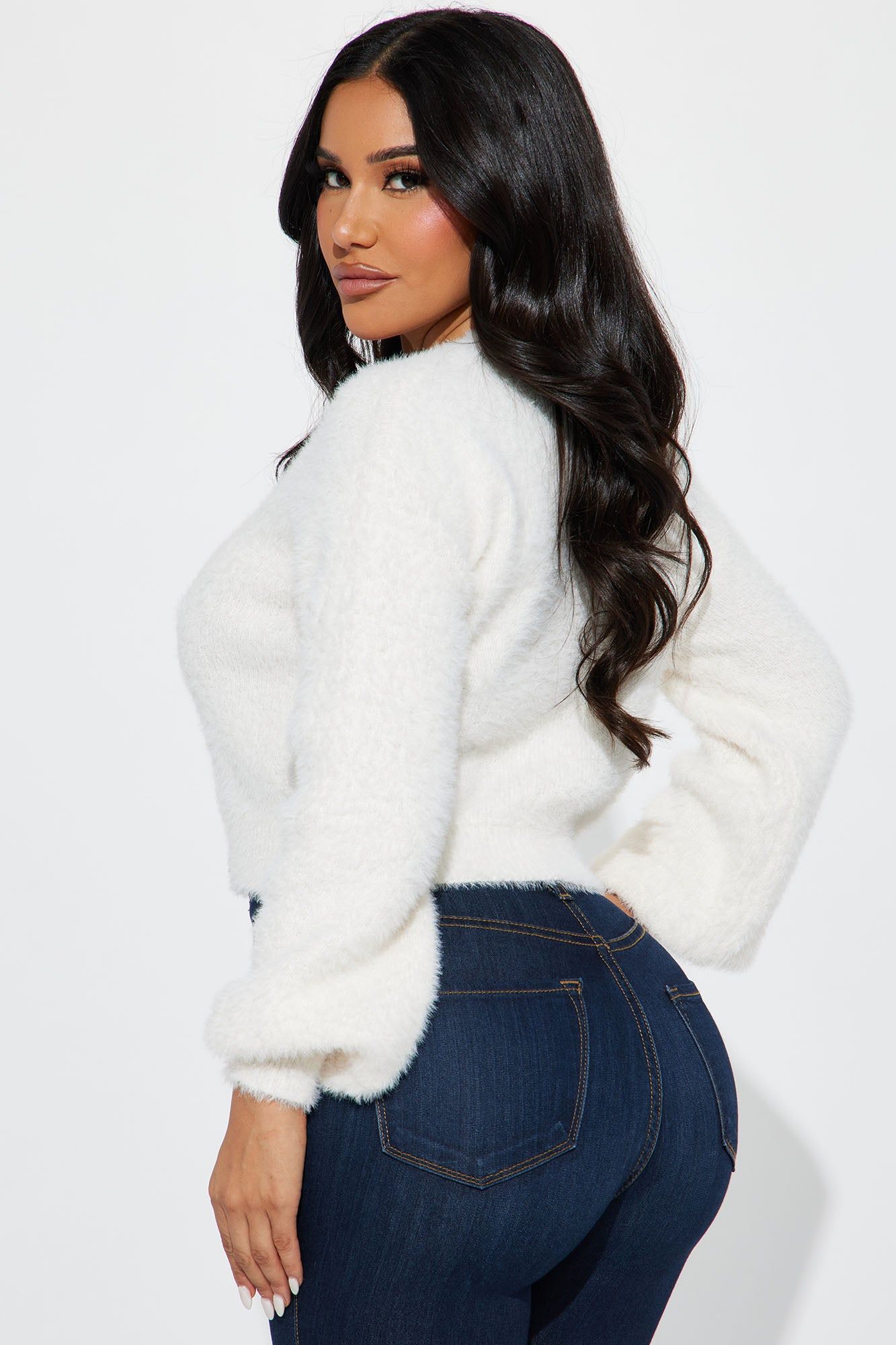 Ethelyn Cardigan - Cream sold by Fashion Nova product image thumbnail 4