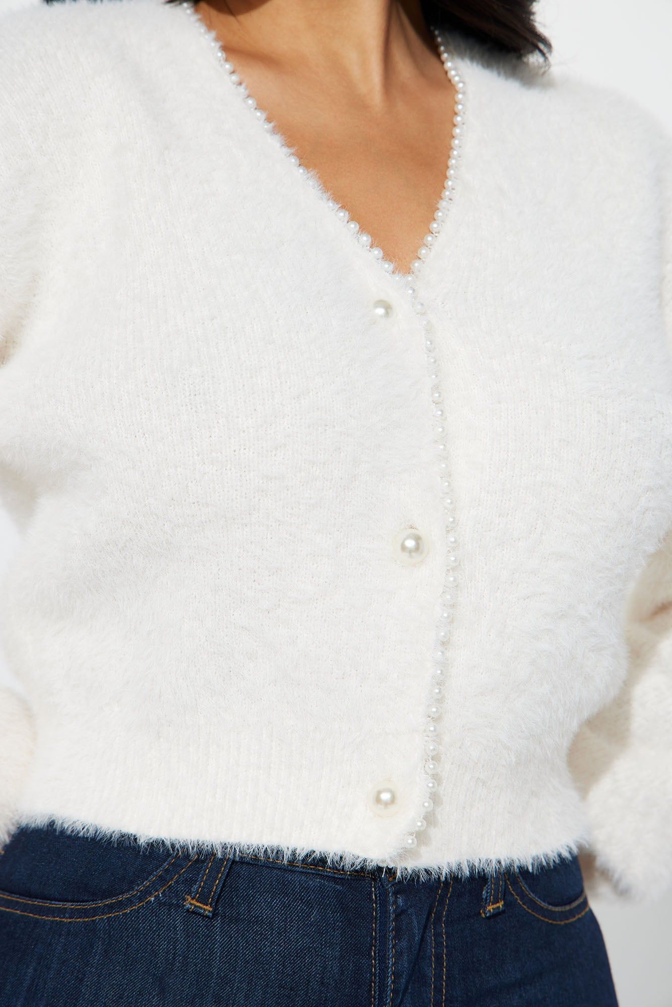 Ethelyn Cardigan - Cream sold by Fashion Nova product image thumbnail 3