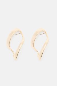 Tough Vibe Earrings  - Gold sold by Fashion Nova