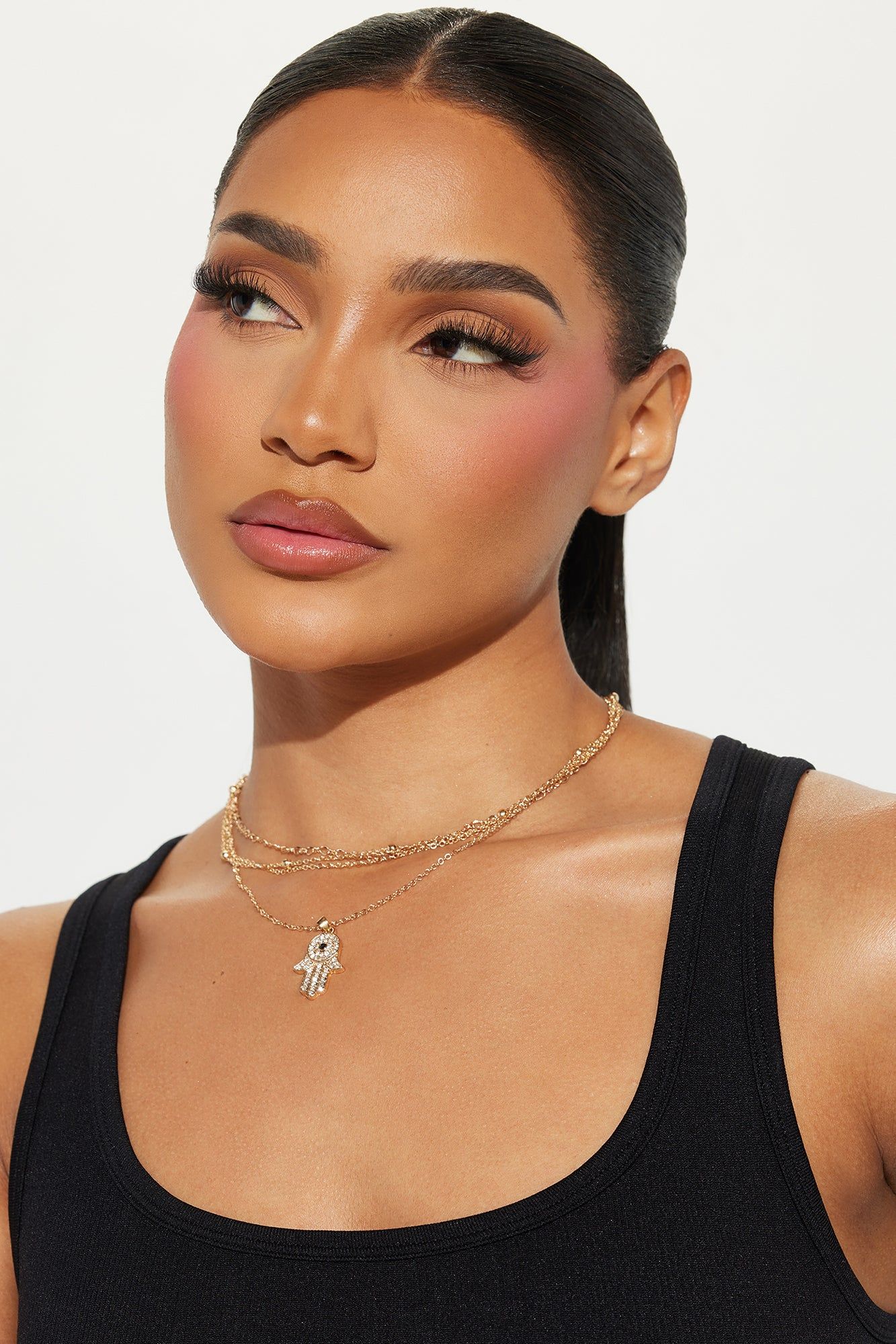 Trust Your Intuition Necklace - Gold sold by Fashion Nova product image thumbnail 2