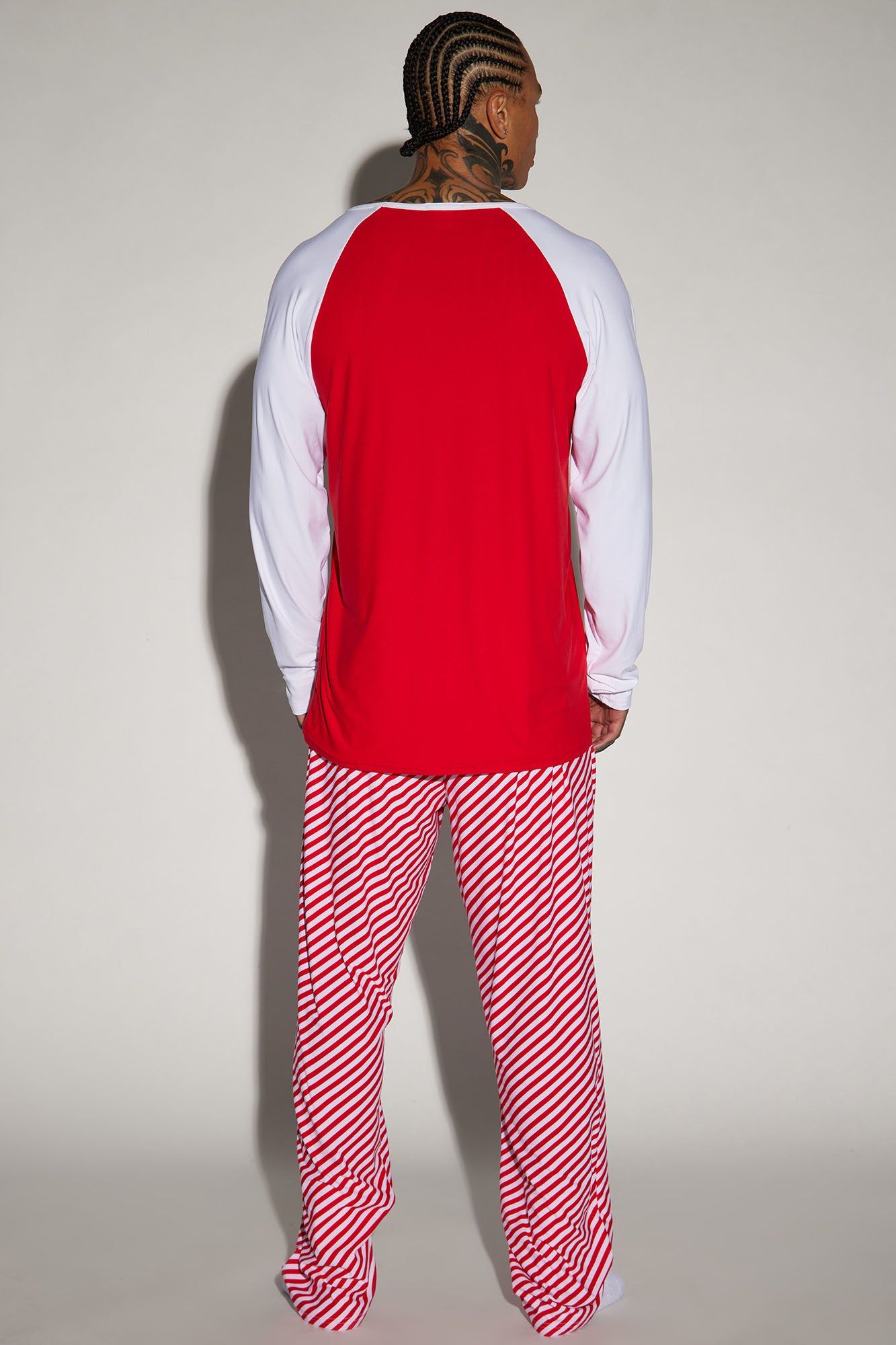 Stay Cozy Holiday PJ Set - Red sold by Fashion Nova product image thumbnail 4