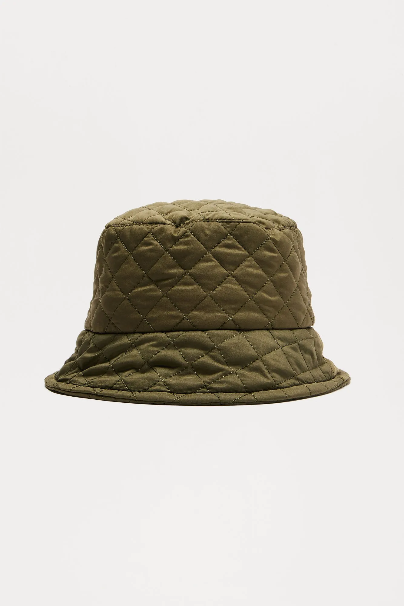 Camping Cutie Bucket Hat - Olive sold by Fashion Nova