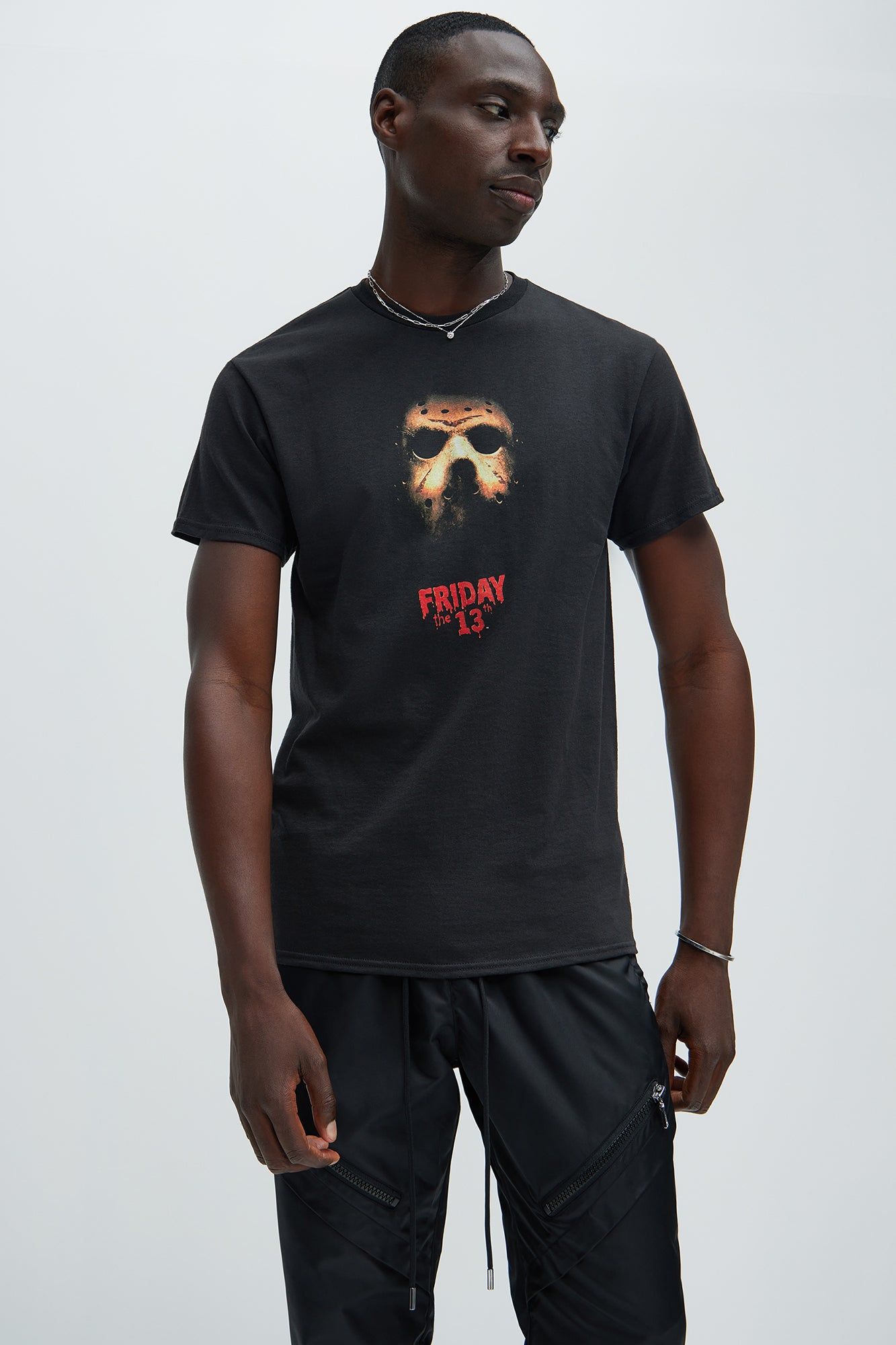 Camp Jason Short Sleeve Tee - Black sold by Fashion Nova