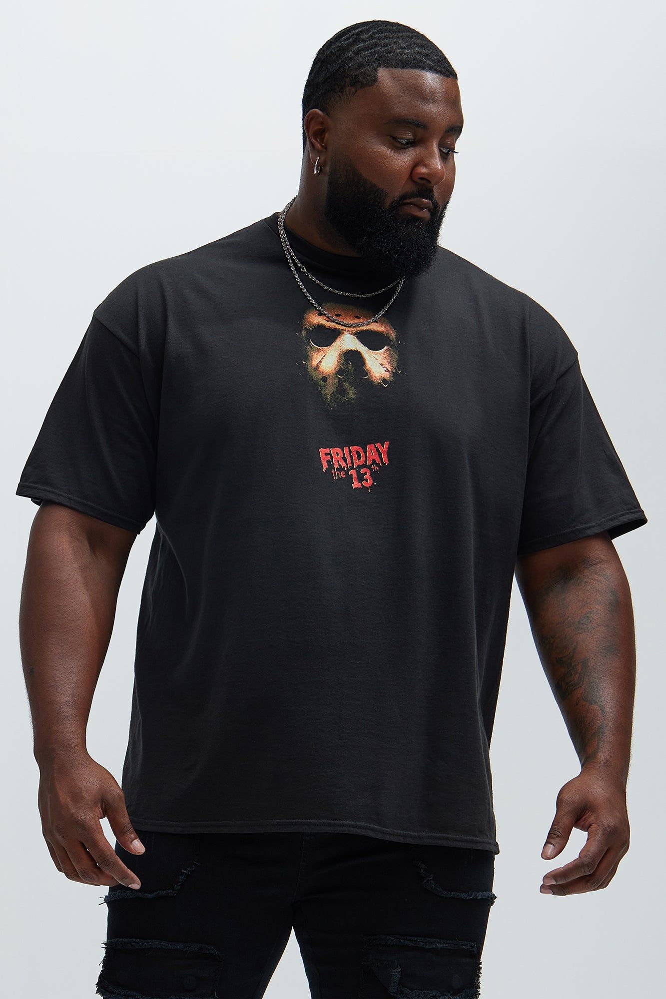 Camp Jason Short Sleeve Tee - Black sold by Fashion Nova product image thumbnail 5