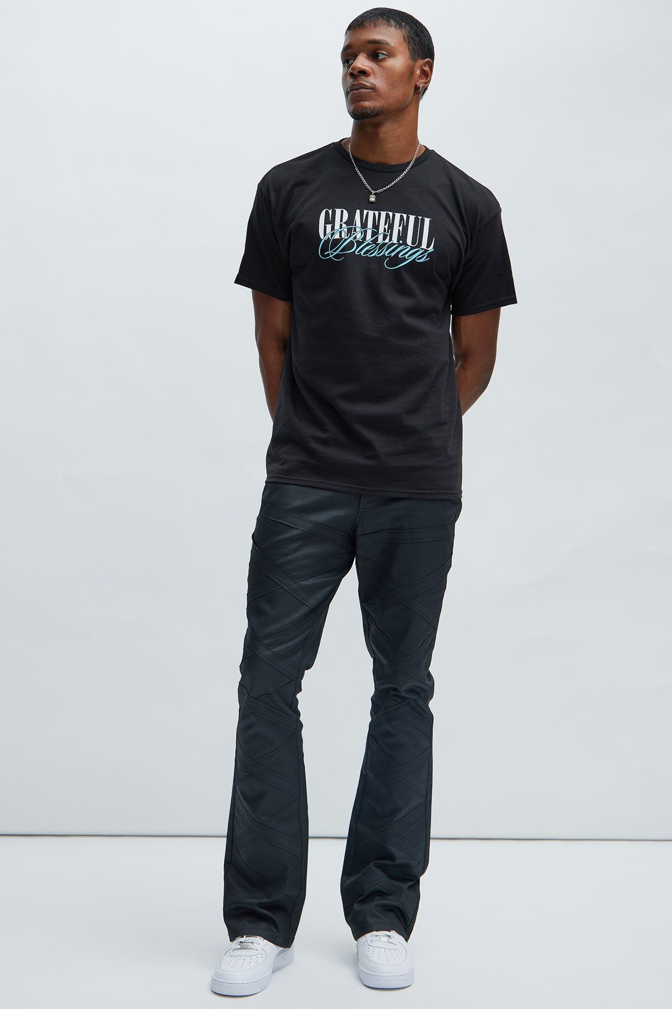 Blessed To Be Short Sleeve Tee - Black sold by Fashion Nova product image thumbnail 2