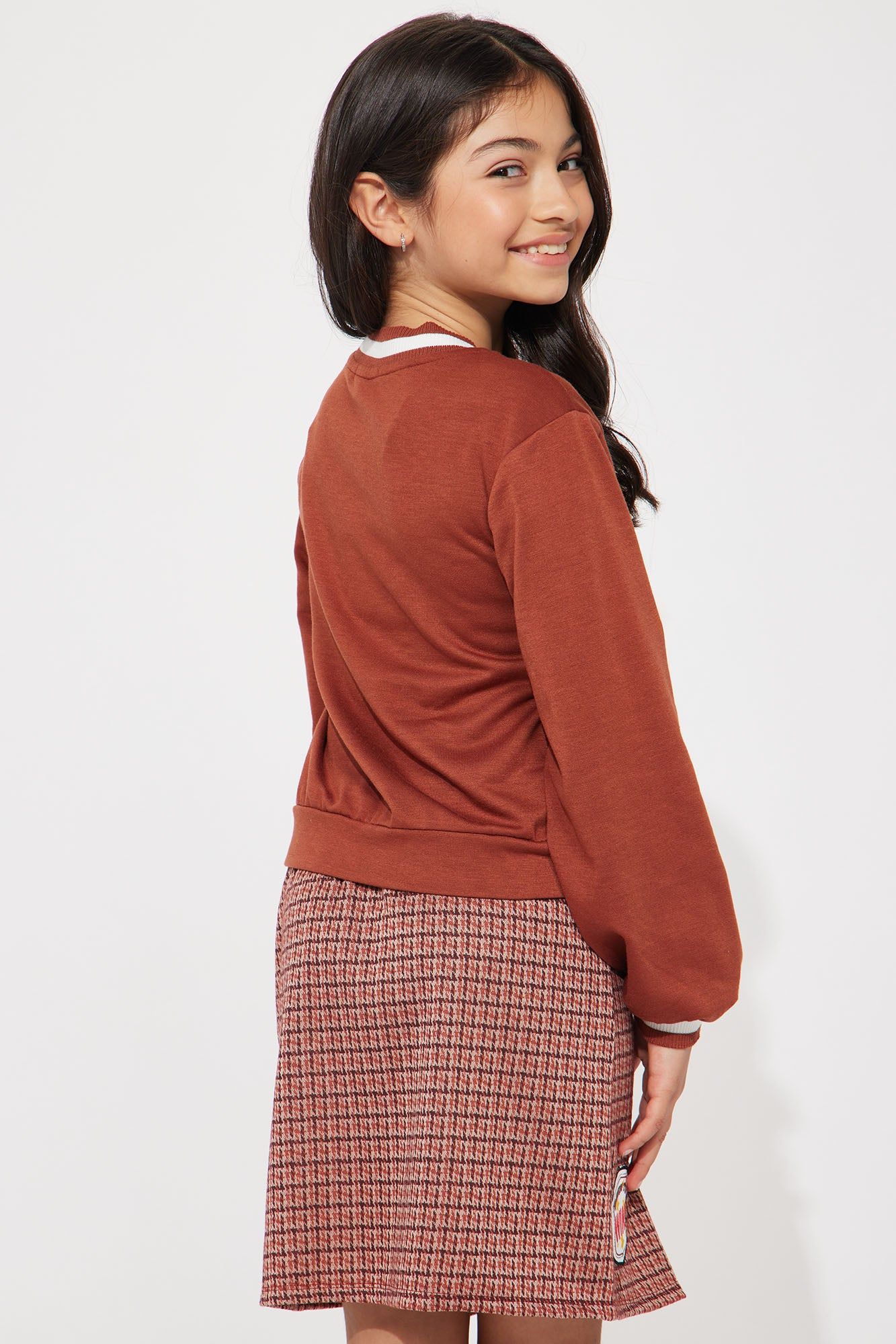 Mini Manhattan Skirt Set - Marsala sold by Fashion Nova product image thumbnail 5