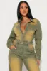 Treat You Well Denim Jumpsuit - Vintage Wash sold by Fashion Nova