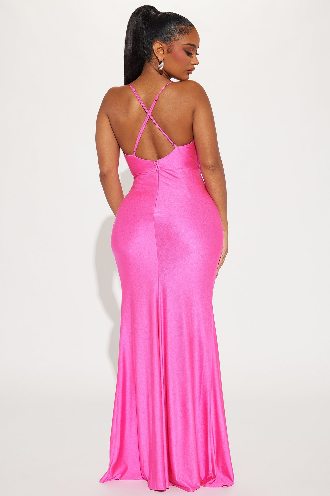 Ivy Tricot Maxi Dress - Pink sold by Fashion Nova product image thumbnail 3