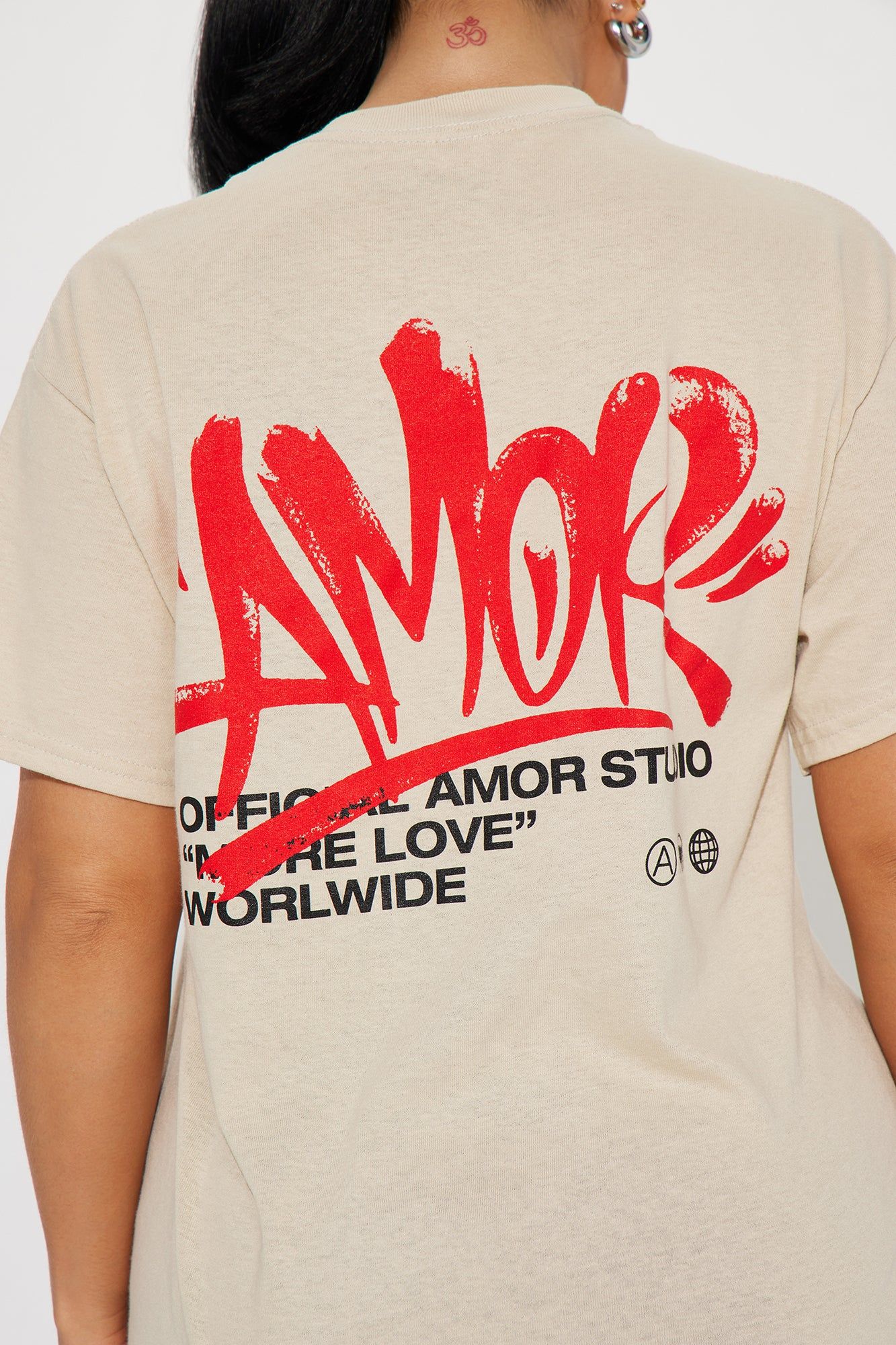 Mi Amor Graphic Tshirt - Taupe sold by Fashion Nova product image thumbnail 5