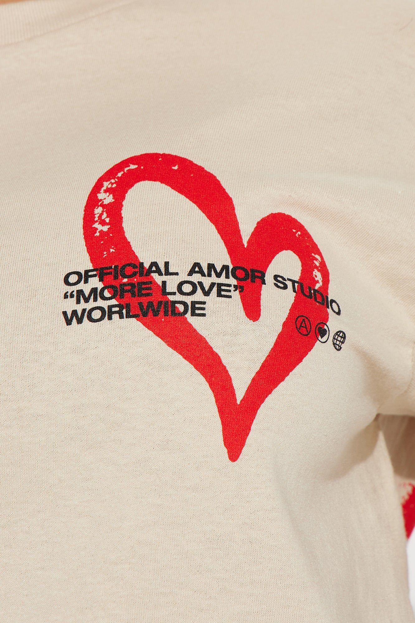 Mi Amor Graphic Tshirt - Taupe sold by Fashion Nova product image thumbnail 3