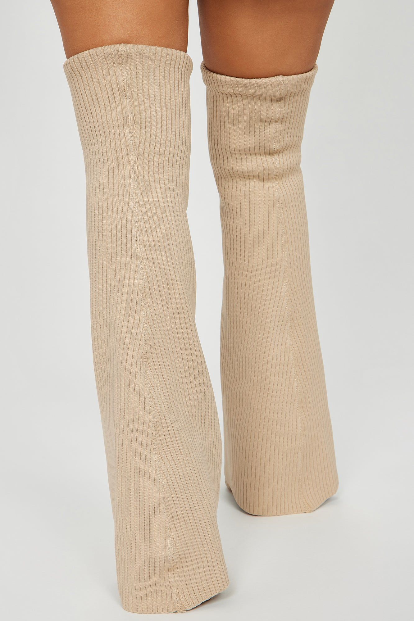 Out Of Sight Over The Knee Boots - Nude sold by Fashion Nova product image thumbnail 4