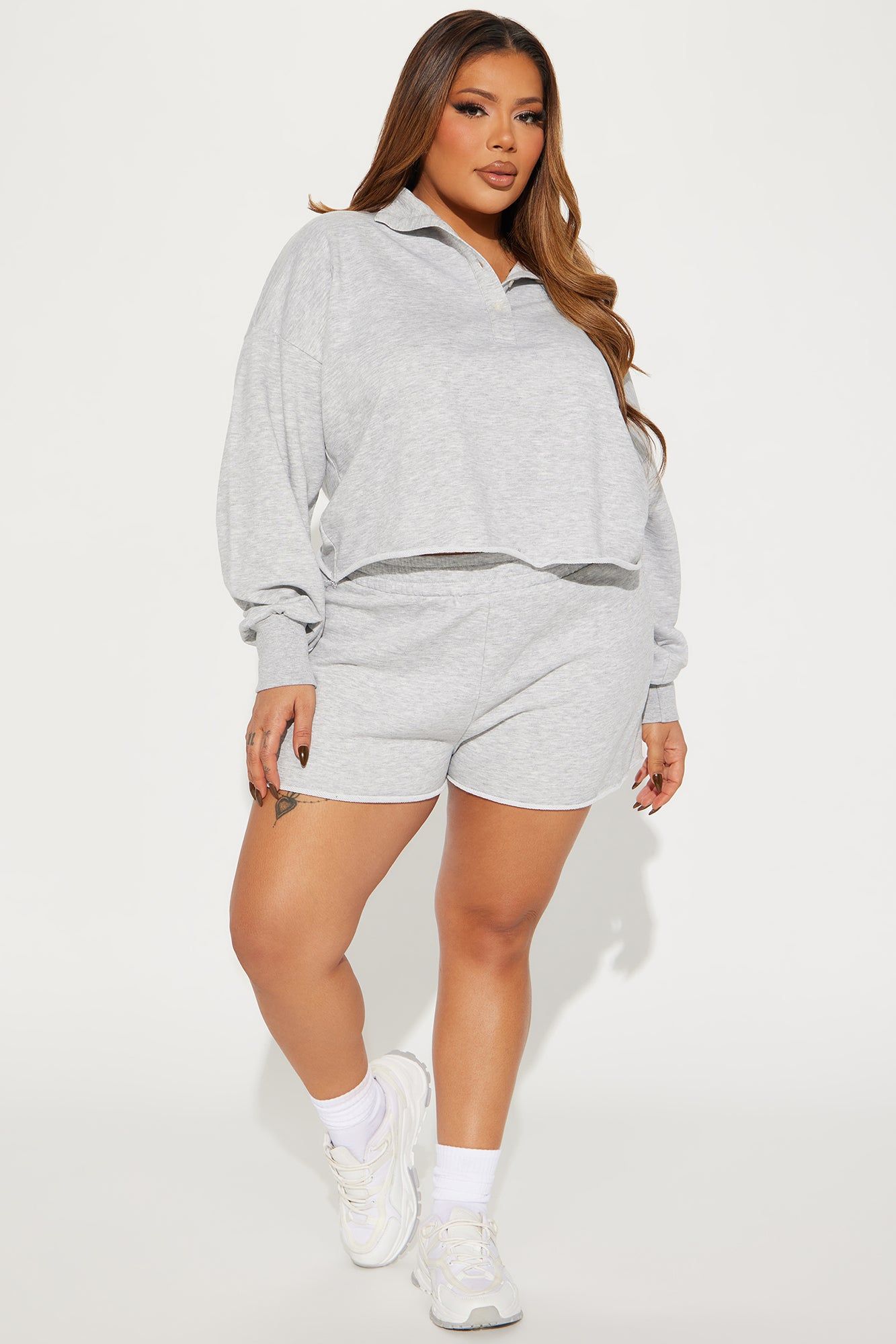 Cassidy Lounge Top - Heather Grey sold by Fashion Nova product image thumbnail 5