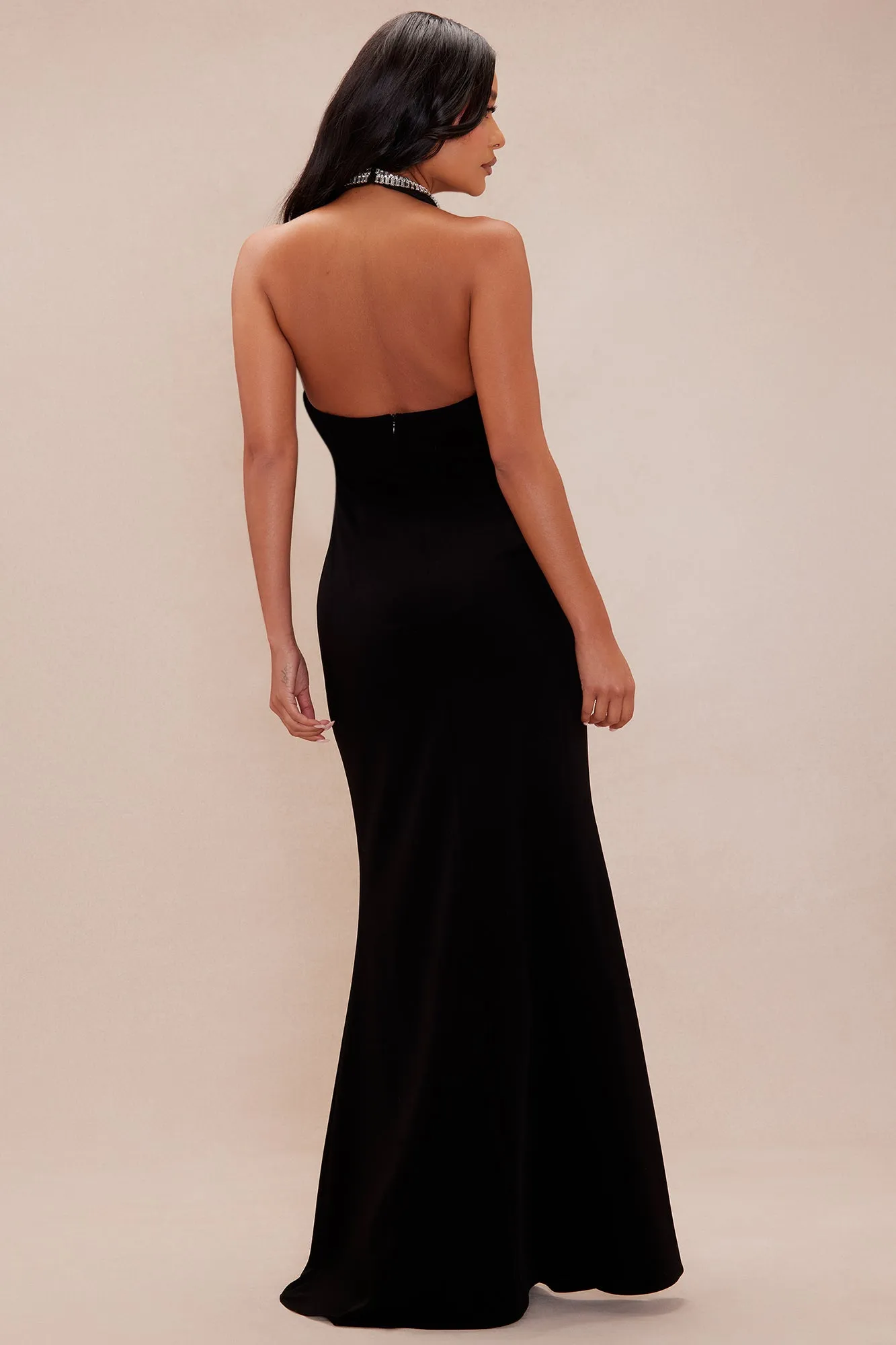 Premier Embellished Cut Out Maxi Dress - Black sold by Fashion Nova product image thumbnail 4