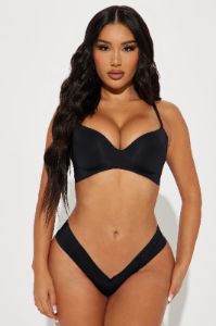 Oh So Smooth Smoothing Bra - Black sold by Fashion Nova