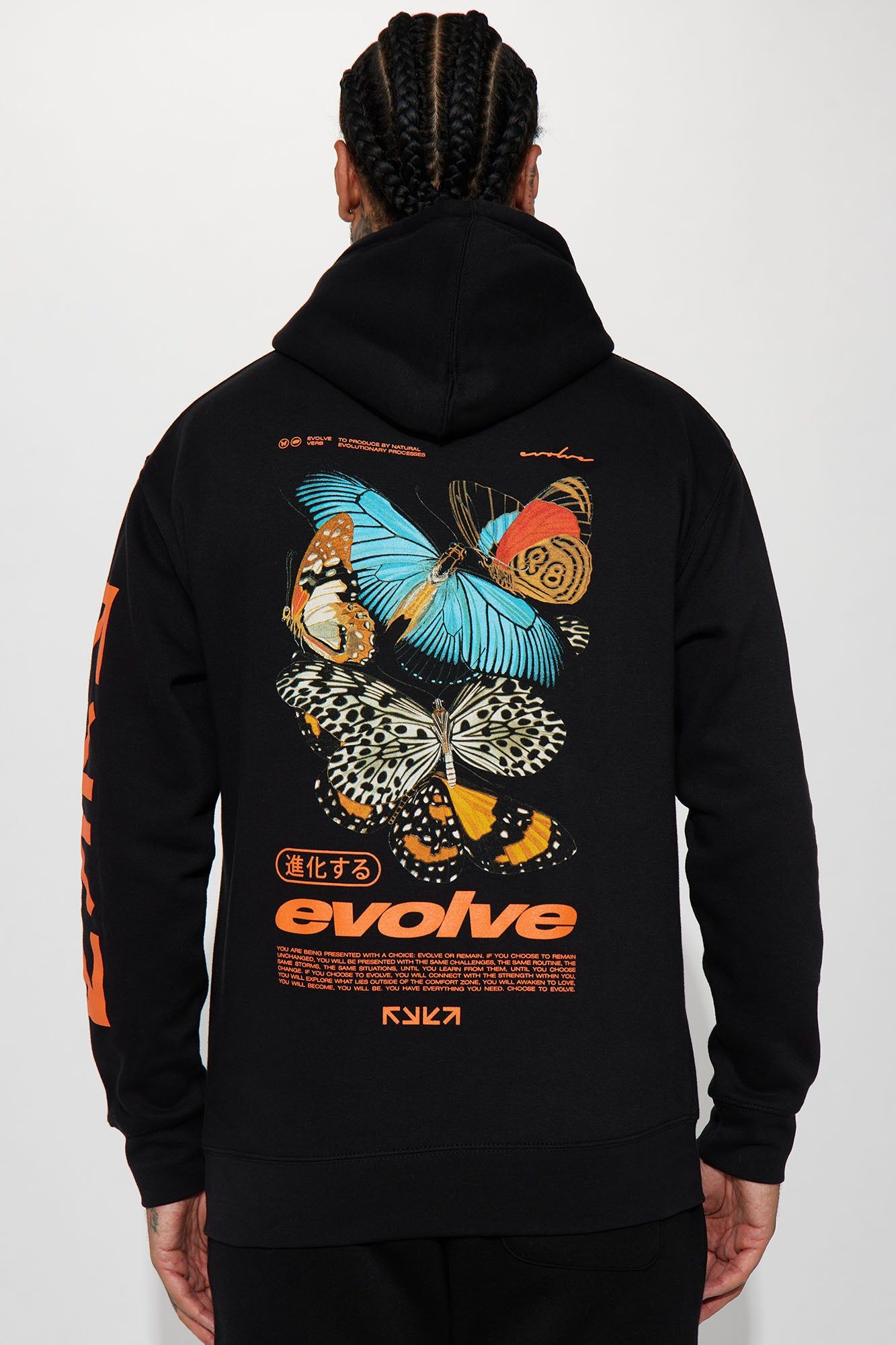 Evolve Hoodie - Black sold by Fashion Nova