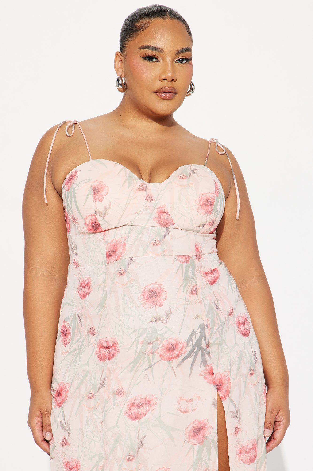 Claire Chiffon Midi Dress - Pink sold by Fashion Nova product image thumbnail 5