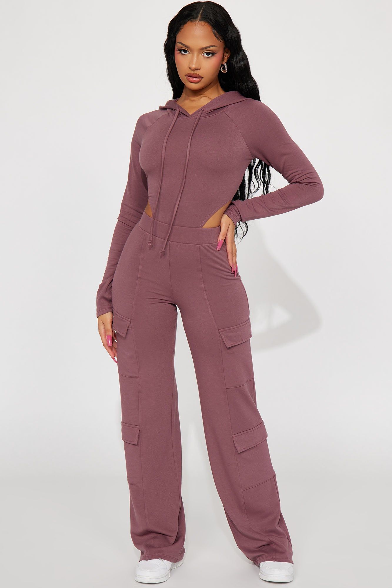 Lilianna Pant Set - Mauve sold by Fashion Nova