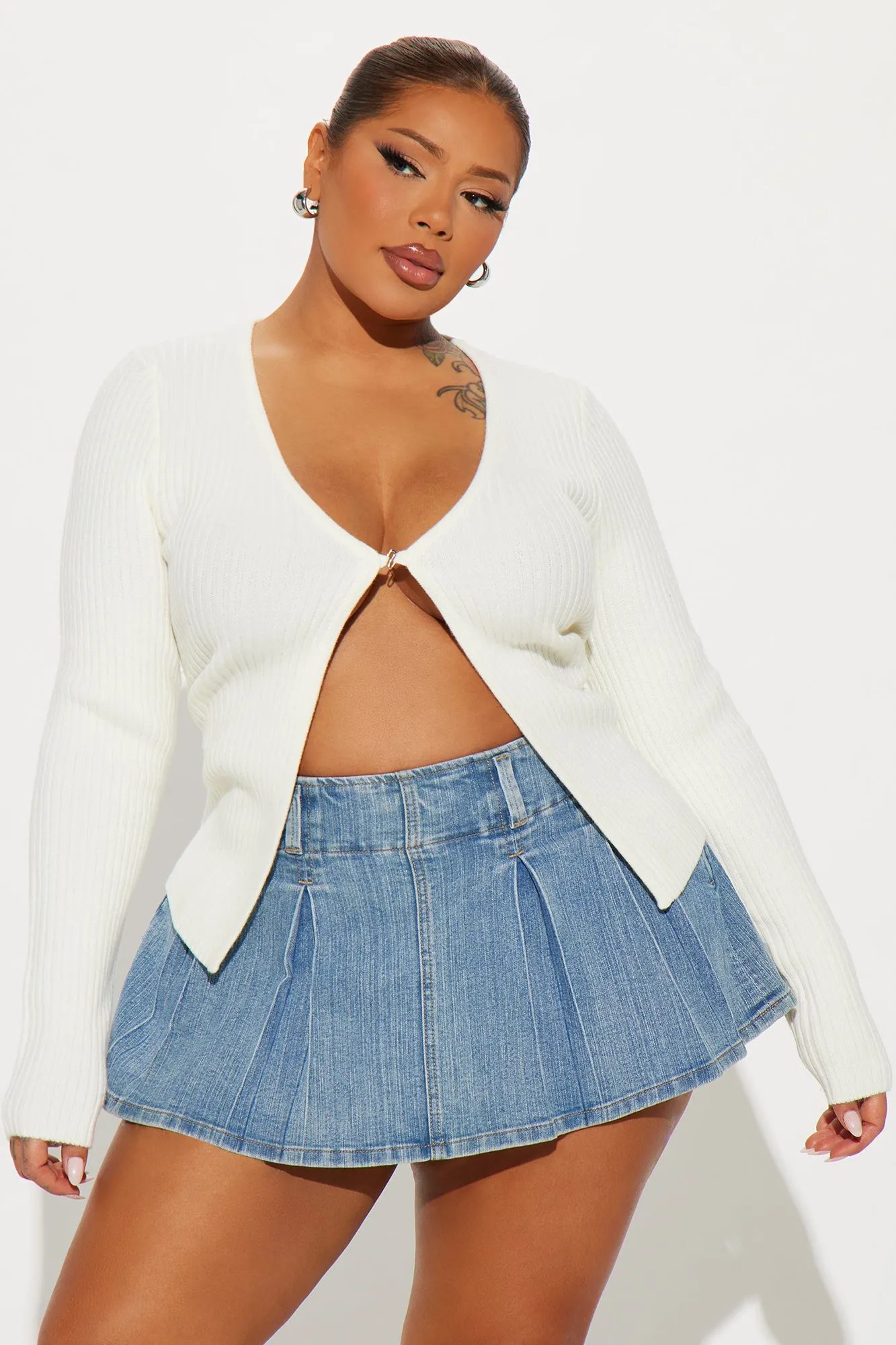 So Pure Cardigan - Ivory sold by Fashion Nova product image thumbnail 4