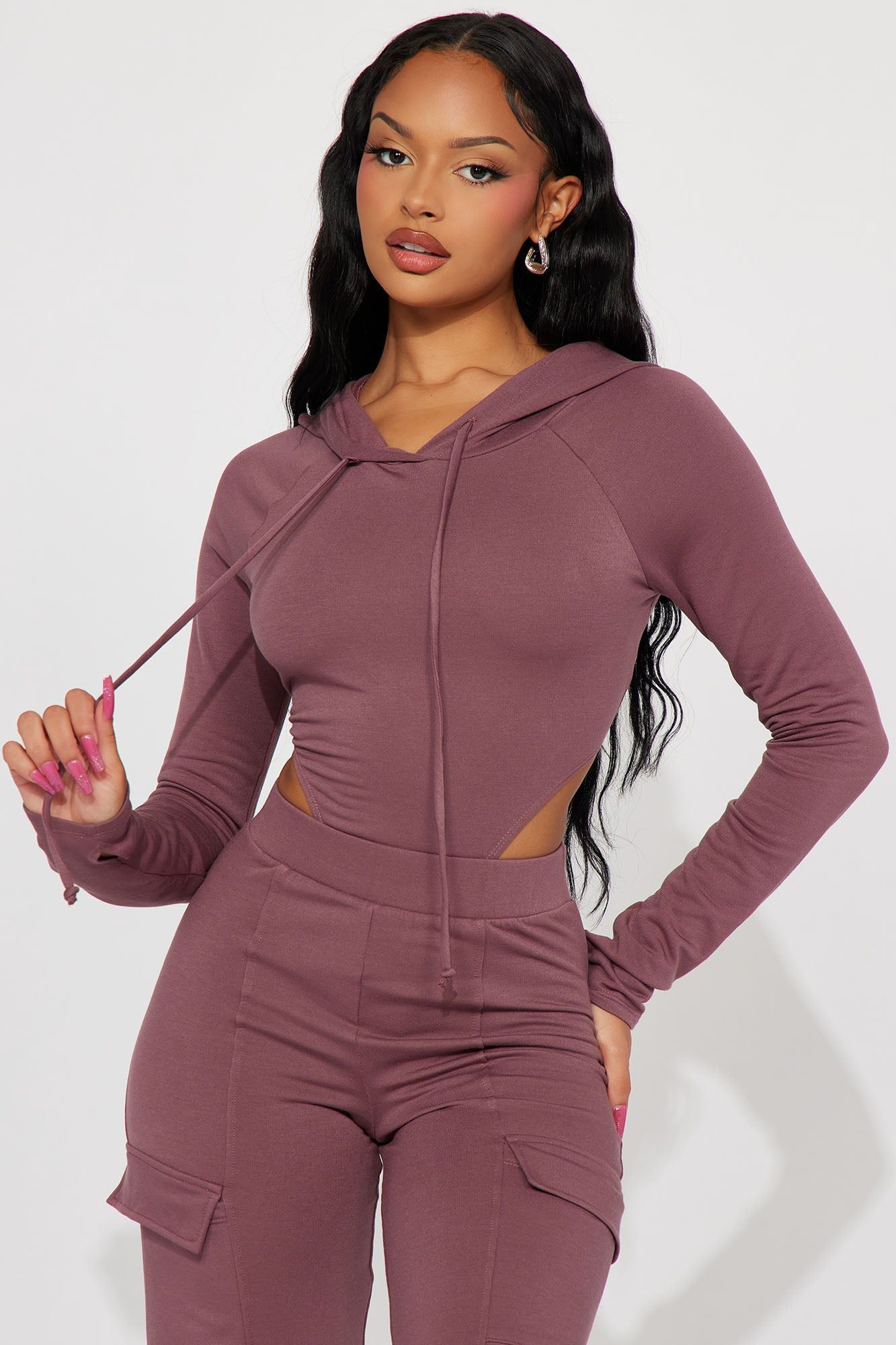 Lilianna Pant Set - Mauve sold by Fashion Nova product image thumbnail 3