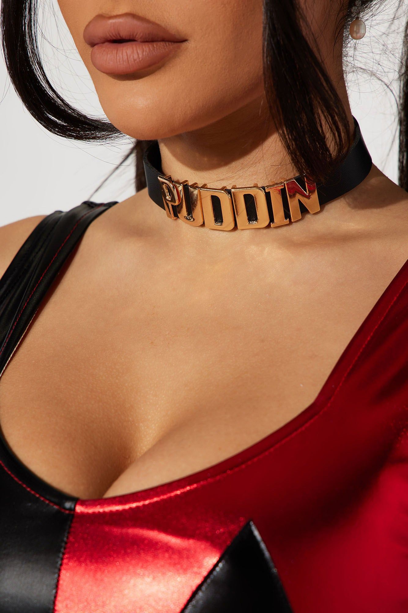 Hottest In The Squad 5 Piece Costume Set - Black/Red sold by Fashion Nova product image thumbnail 3