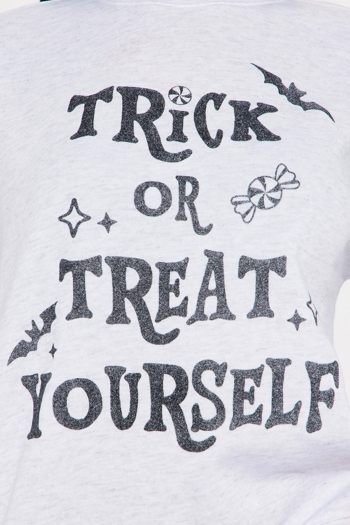 Spooky SZN Fleece Pant Set - Heather Grey sold by Fashion Nova product image thumbnail 3