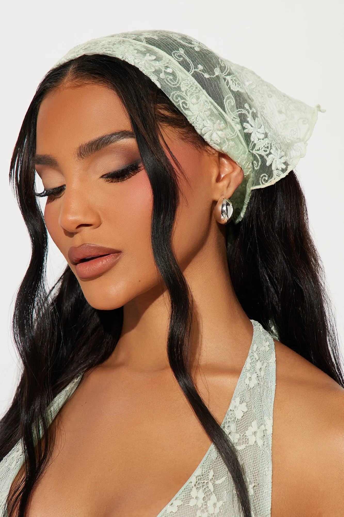Afternoon Bliss Head Wrap - Green sold by Fashion Nova