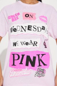 On Wednesdays We Wear Pink Tee - Pink sold by Fashion Nova
