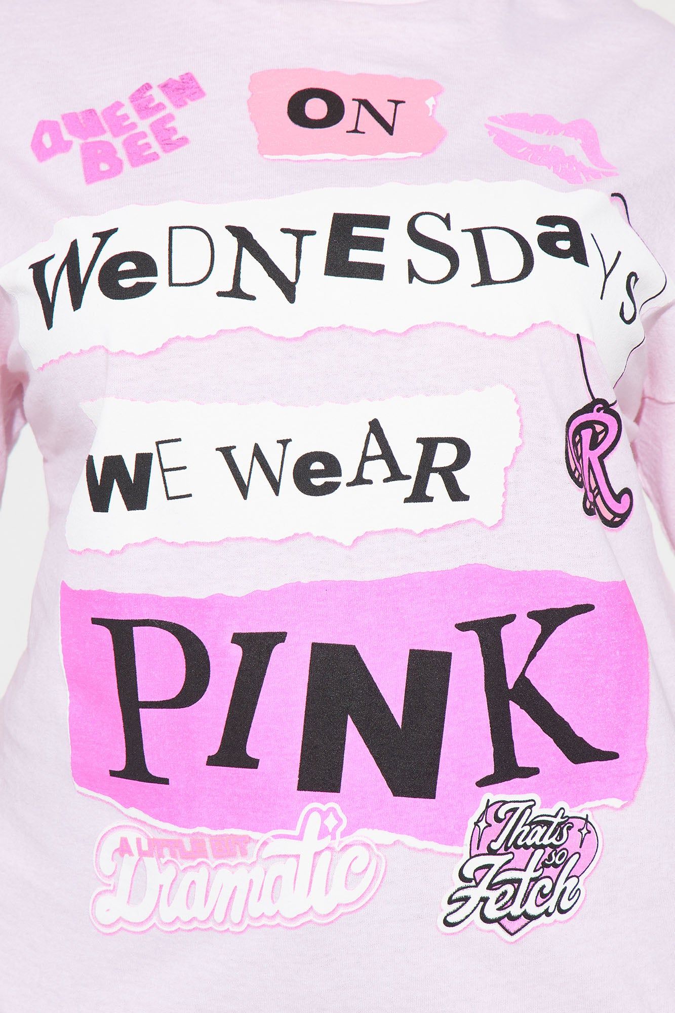 On Wednesdays We Wear Pink Tee - Pink sold by Fashion Nova product image thumbnail 5