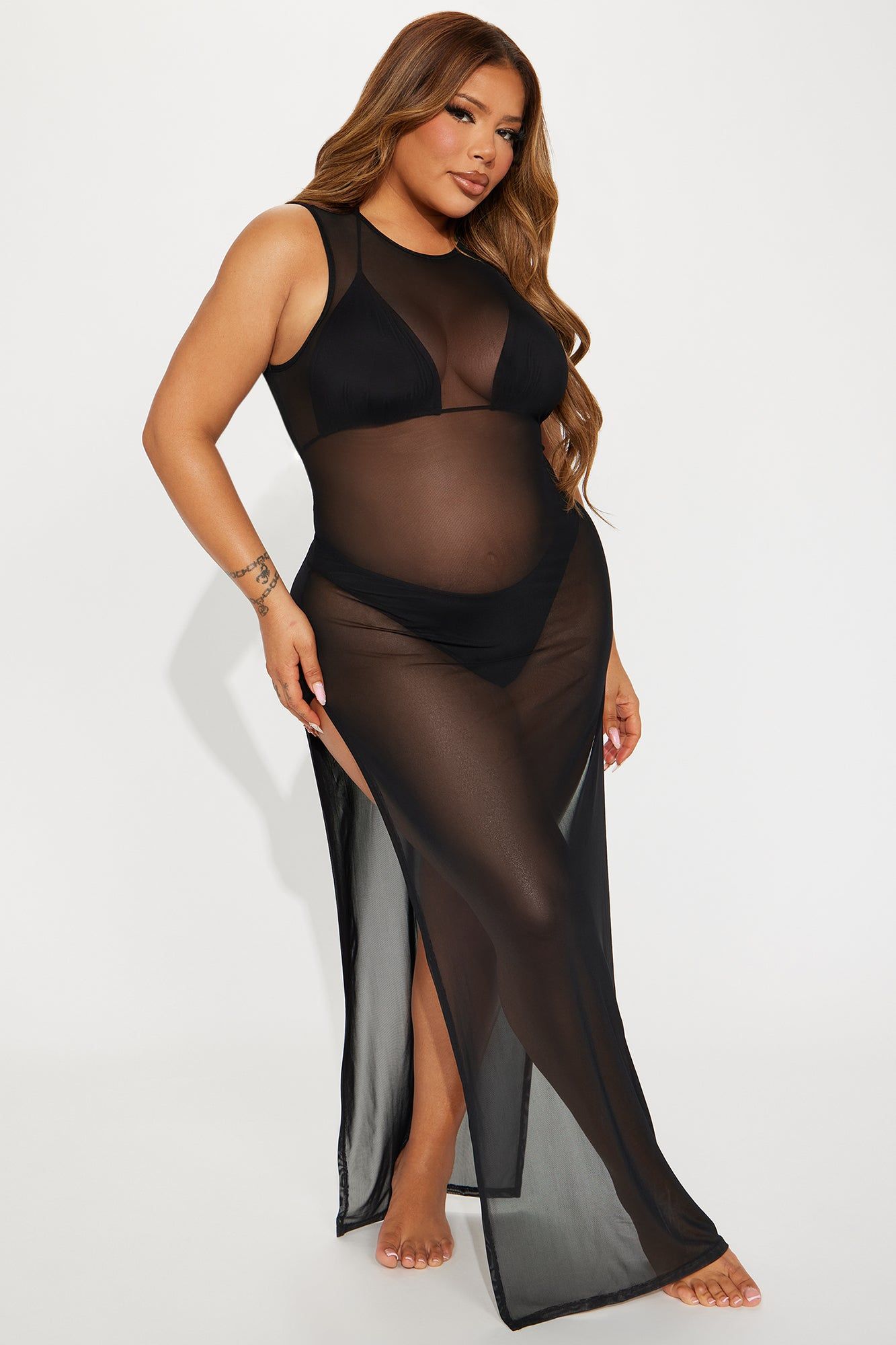 Girls Like Me 3 Piece Bikini Set - Black sold by Fashion Nova product image thumbnail 4