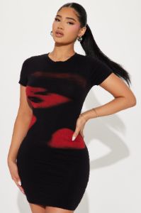 All An Illusion Micro Mini Dress - Black sold by Fashion Nova