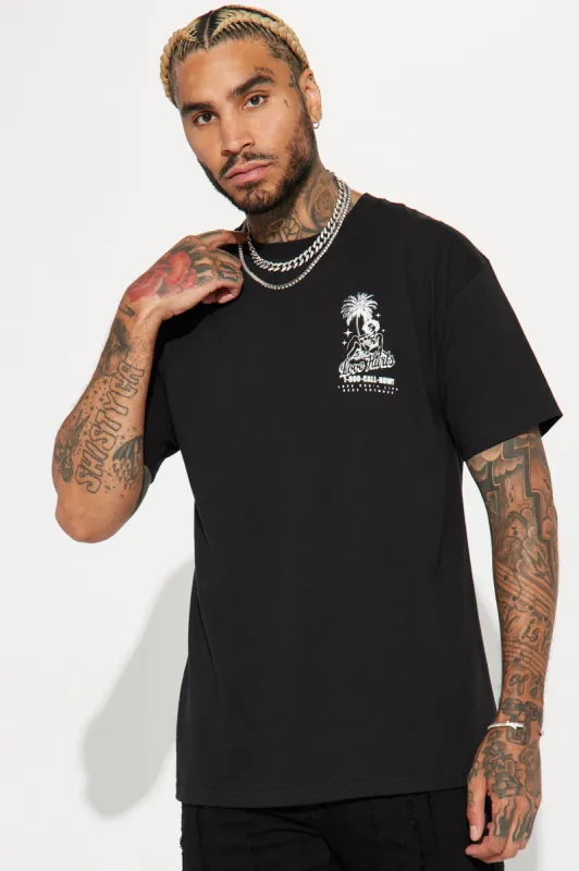 Love Hurts Call Now Short Sleeve Tee - Black sold by Fashion Nova
