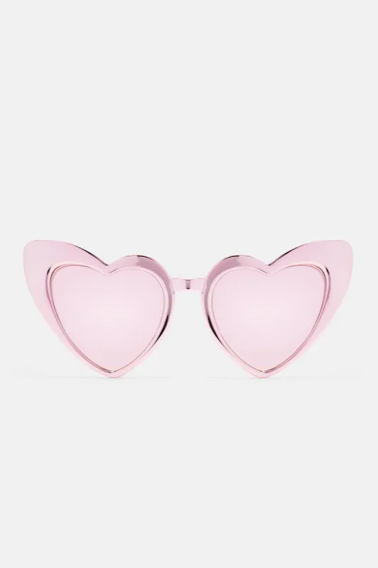 Eye Love You Sunglasses - Hot Pink sold by Fashion Nova