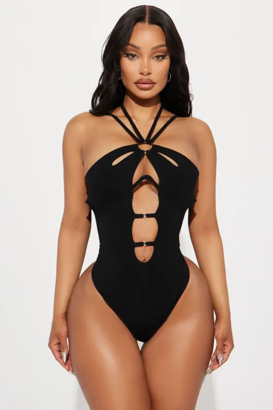 Too Good For You Bodysuit - Black sold by Fashion Nova