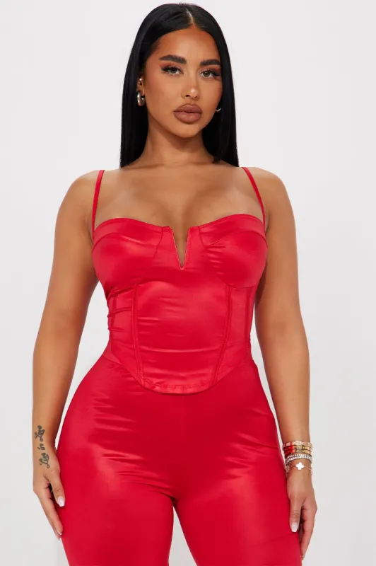 Need To Go Out Pant Set  - Red sold by Fashion Nova