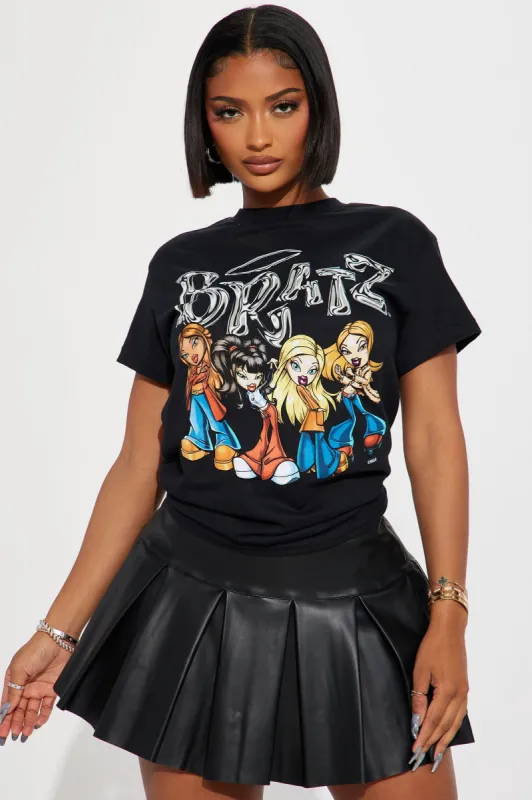 Bratz Girls Graphic Tee - Black sold by Fashion Nova