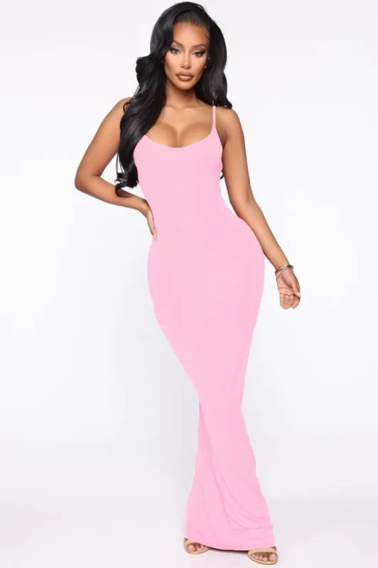Ajay Maxi Dress - Pink sold by Fashion Nova